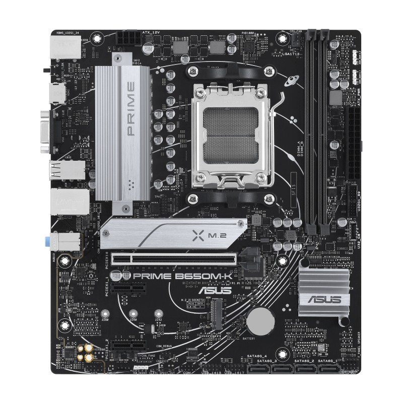 ASUS PRIME B650M-K mATX Mainboard Sockel AM5 M.2/HDMI/VGA